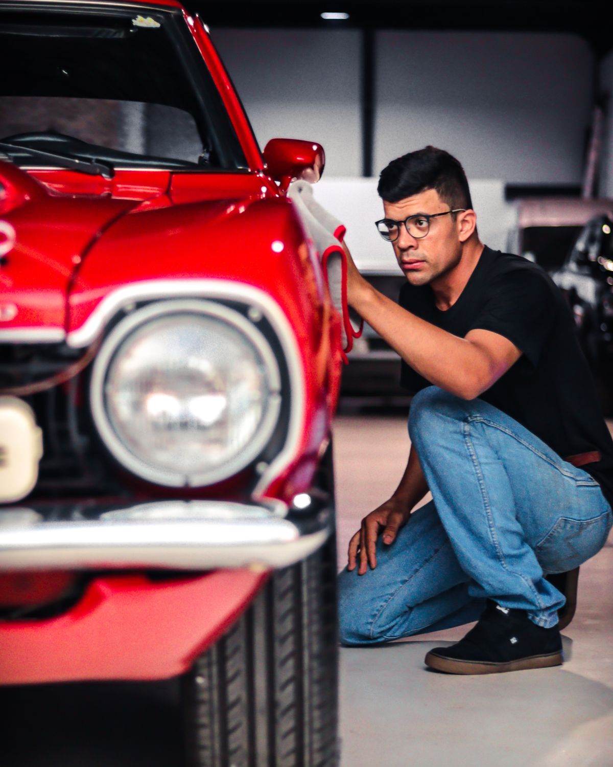 Professional car polishing and detailing